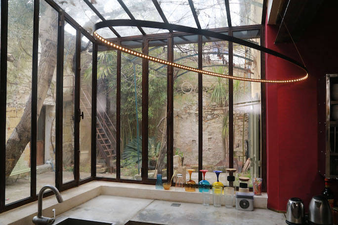 Suspension Ovalie LED