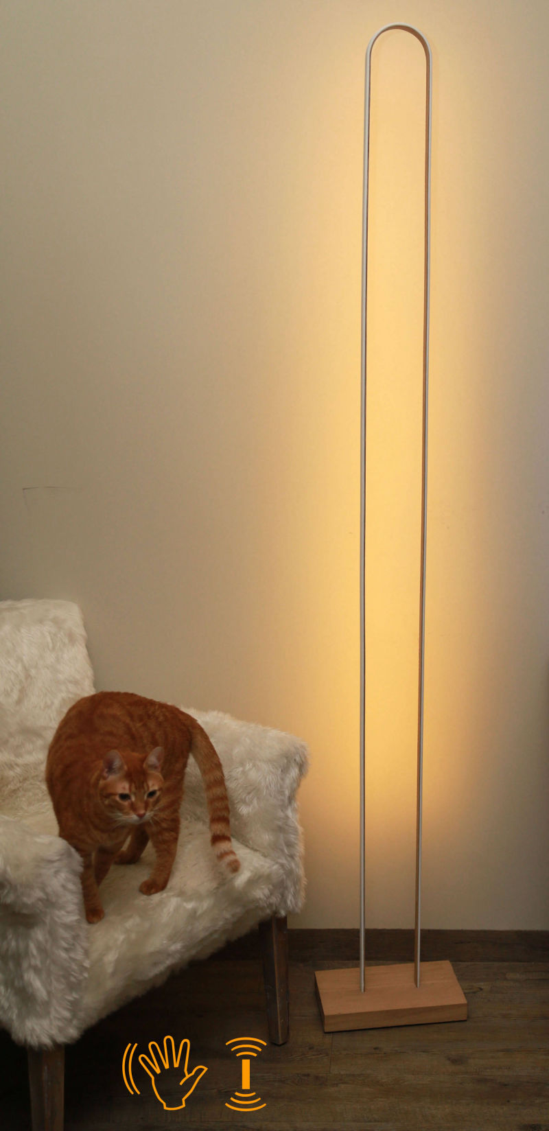 Lampadaire Arcade LED